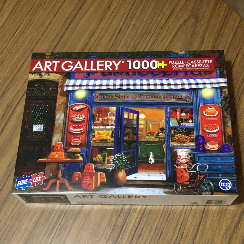 Pastry shop - Art Gallery PUZZLE - 1000 pieces